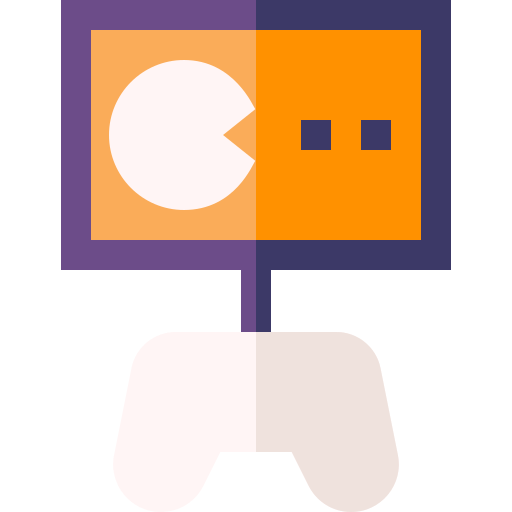 비디오 게임 Basic Straight Flat icon