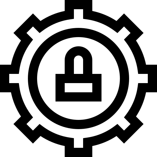 seguro Basic Straight Lineal Ícone