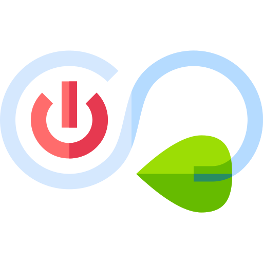 持続可能なエネルギー Basic Straight Flat icon