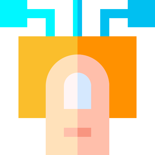 biometrisch Basic Straight Flat icon