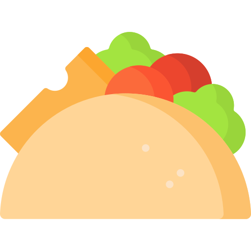 taco Special Flat icono