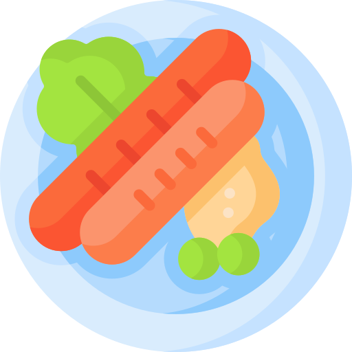 Sausages Special Flat icon