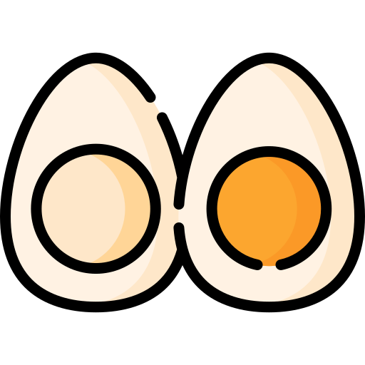 Boiled egg Special Lineal color icon