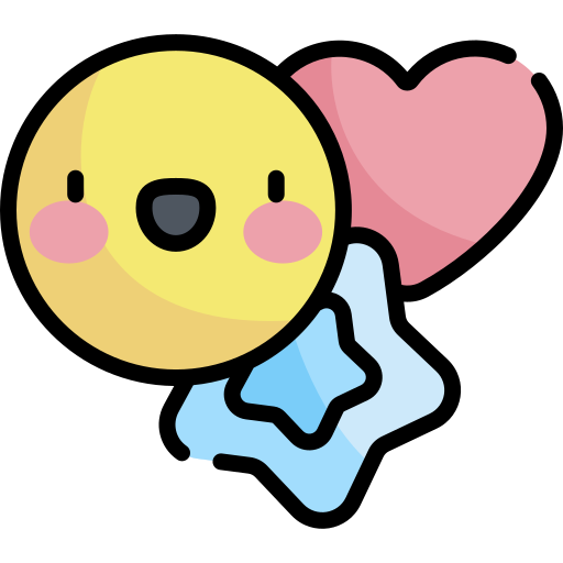 emojis Kawaii Lineal color icon
