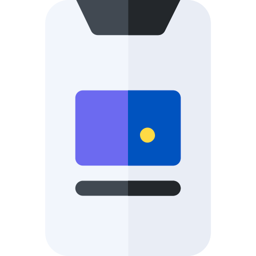 Mobile payment Basic Rounded Flat icon