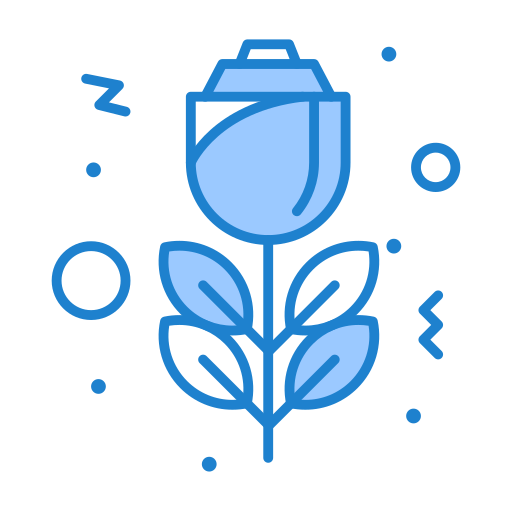 薔薇 Generic Blue icon