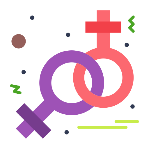Gender fluid Flatart Icons Flat icon
