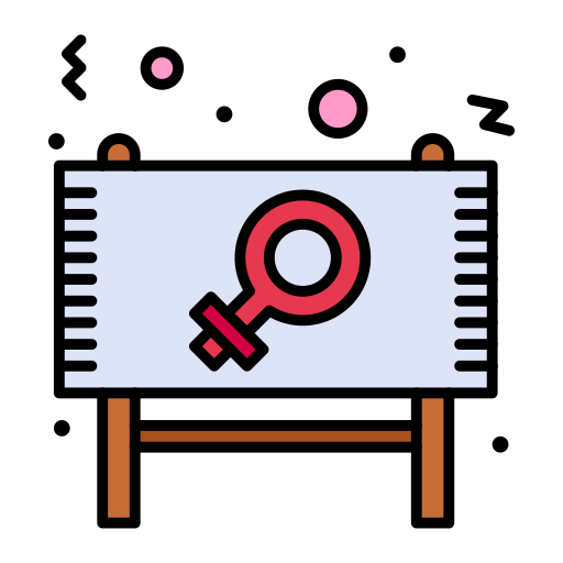 feminismus Flatart Icons Lineal Color icon