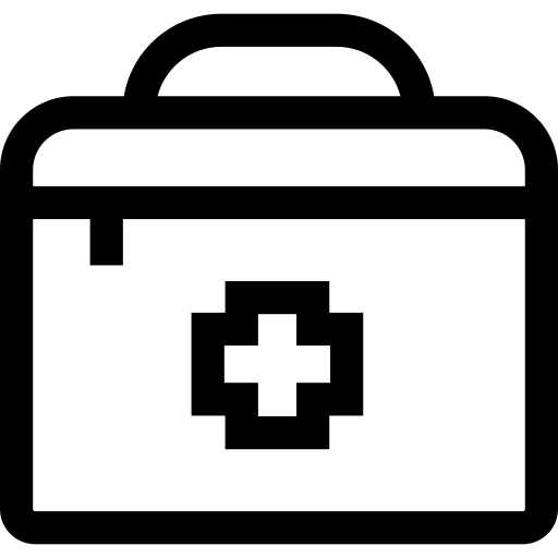 scatola della medicina Basic Straight Lineal icona