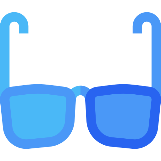 sonnenbrille Basic Straight Flat icon