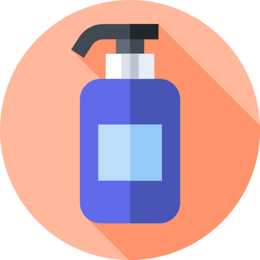 Shampoo Flat Circular Flat icon