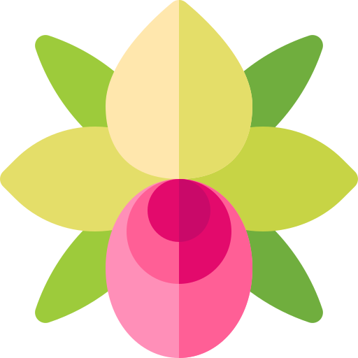 ピンク Basic Rounded Flat icon