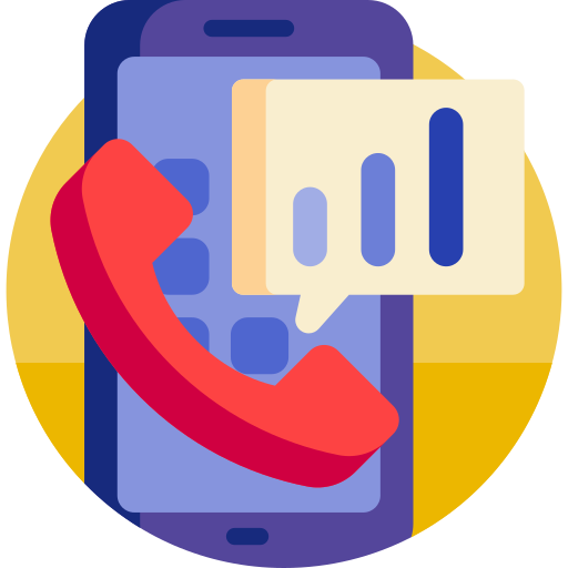 Phone call Detailed Flat Circular Flat icon