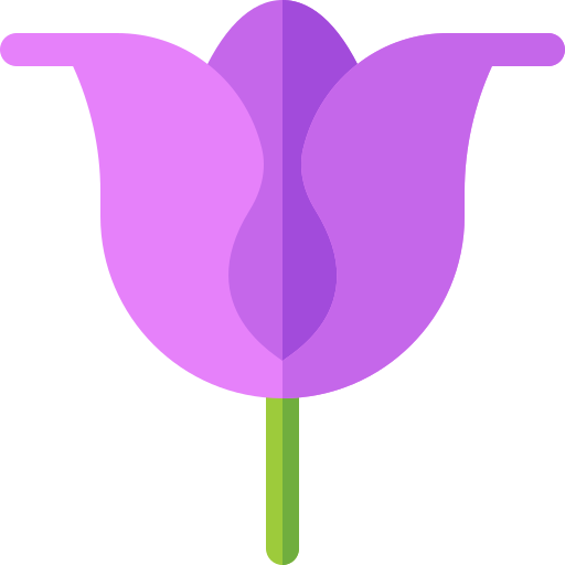 tulipani Basic Rounded Flat icona