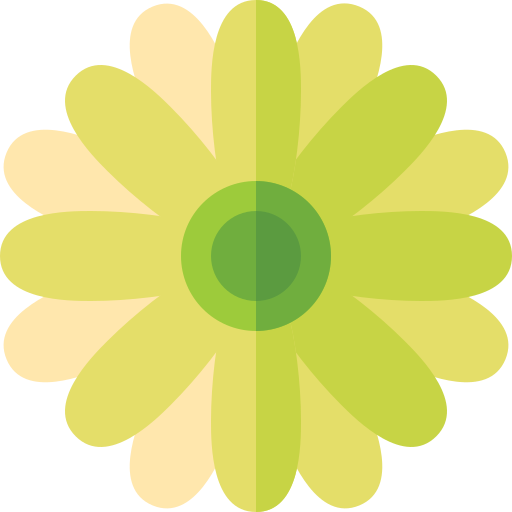 菊 Basic Rounded Flat icon