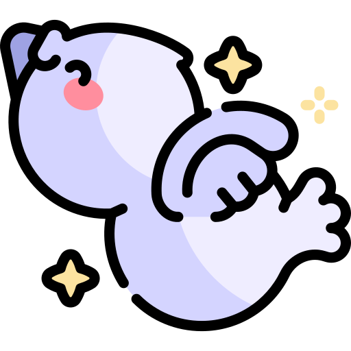 Pigeon Kawaii Lineal color icon