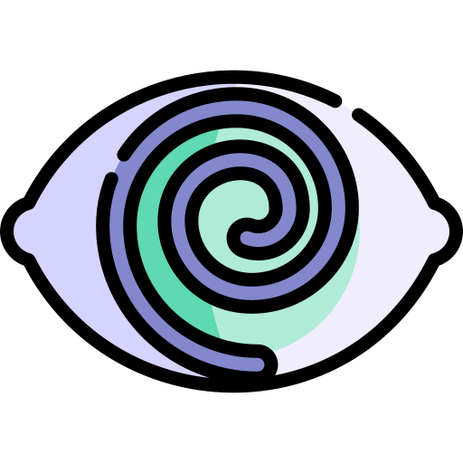 hipnosis Kawaii Lineal color icono