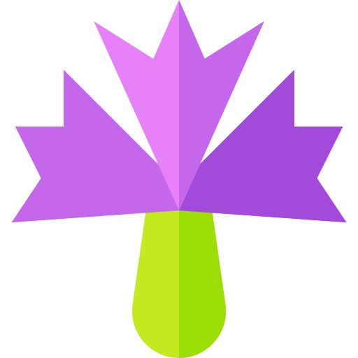 Flower Basic Straight Flat icon