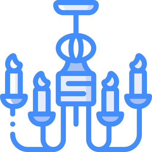 Chandelier Basic Miscellany Blue icon