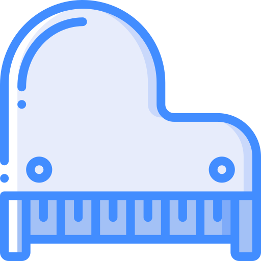 ピアノ Basic Miscellany Blue icon