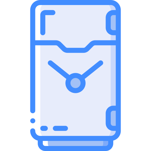 Fridge Basic Miscellany Blue icon