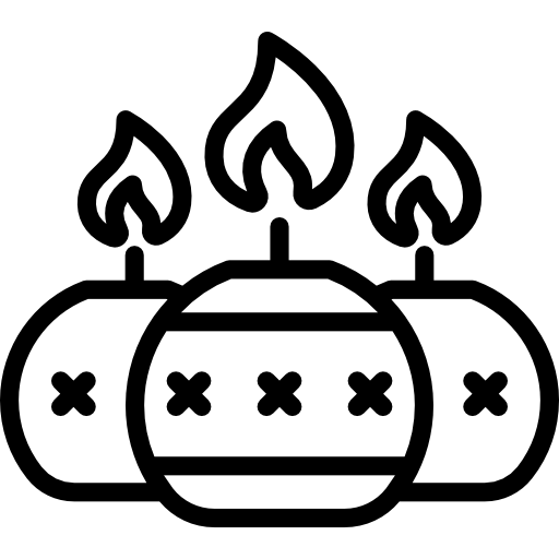 kaarsen Special Lineal icoon