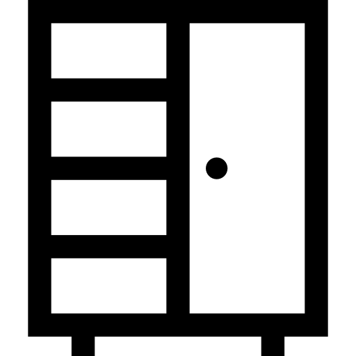 placard Basic Straight Lineal Icône