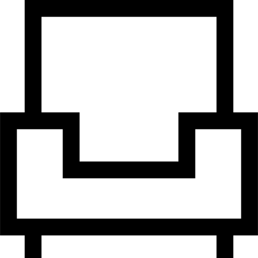 アームチェア Basic Straight Lineal icon