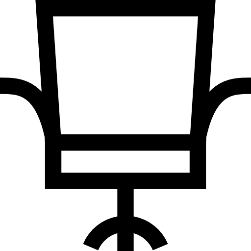 bureaustoel Basic Straight Lineal icoon