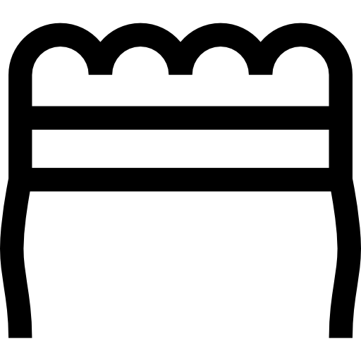 tabouret Basic Straight Lineal Icône