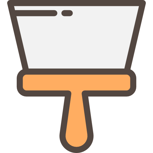 Spatula Detailed Rounded Lineal color icon