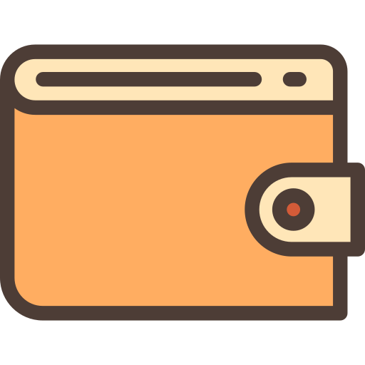 brieftasche Detailed Rounded Lineal color icon