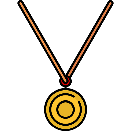 medalla Icons Responsive Color 128px icono