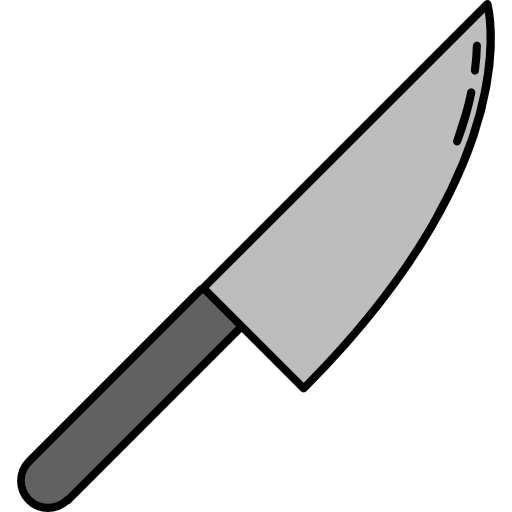 cuchillo Icons Responsive Color 128px icono