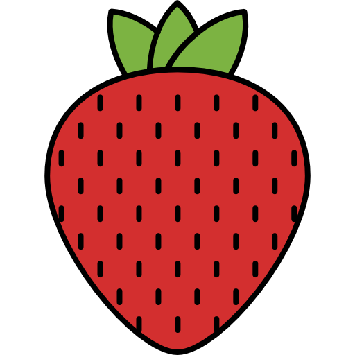 fraise Icons Responsive Color 128px Icône