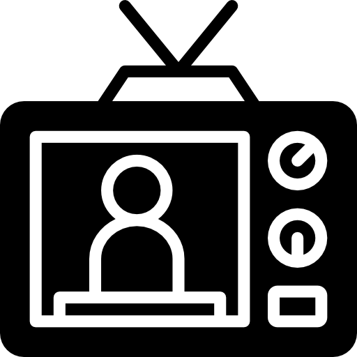 telewizja Basic Miscellany Fill ikona