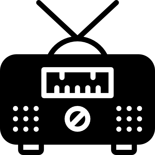 radio Basic Miscellany Fill icoon