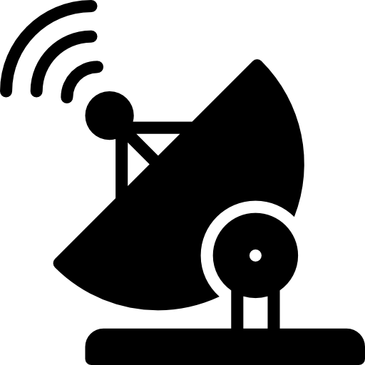 antena parabólica Basic Miscellany Fill icono