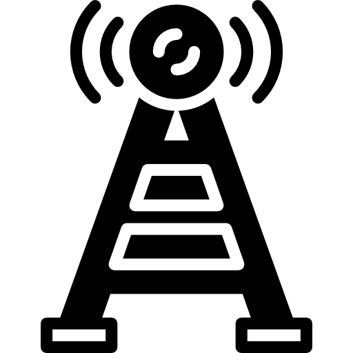 antenna Basic Miscellany Fill icona
