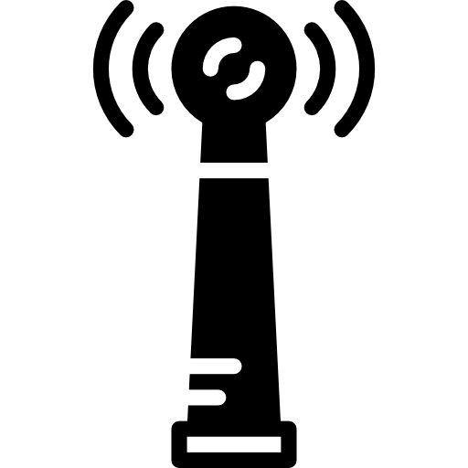 antenna Basic Miscellany Fill icona