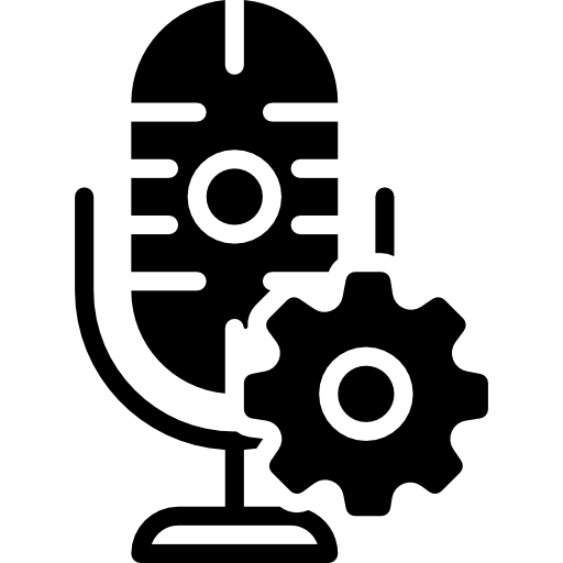 microfono Basic Miscellany Fill icona