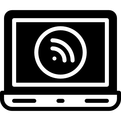 ordenador portátil Basic Miscellany Fill icono