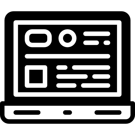 laptop Basic Miscellany Fill ikona