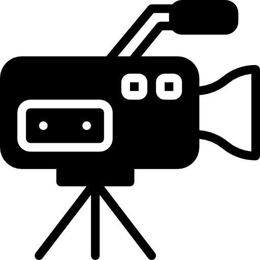 videocamera Basic Miscellany Fill icona