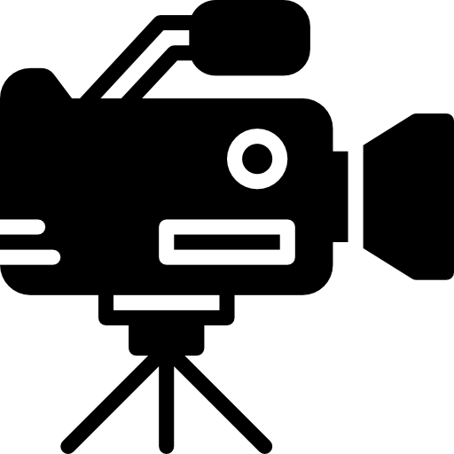 videocamera Basic Miscellany Fill icona