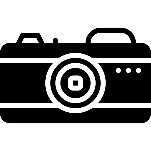 cámara fotográfica Basic Miscellany Fill icono