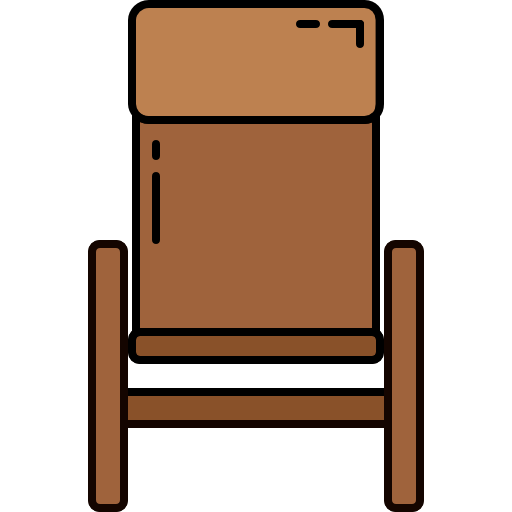 cadeira Icons Responsive Color 128px Ícone