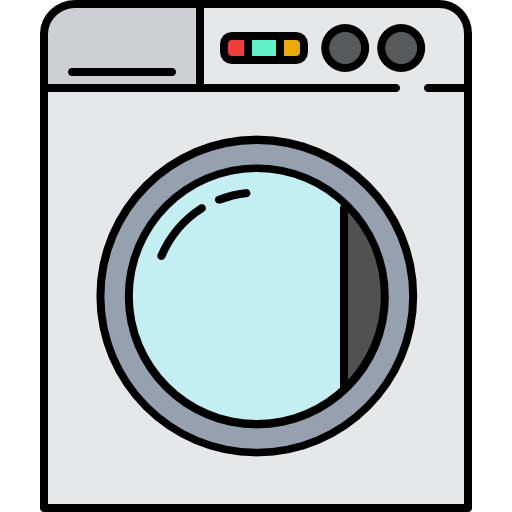 machine à laver Icons Responsive Color 128px Icône