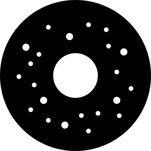 rosquilla Roundicons Solid icono