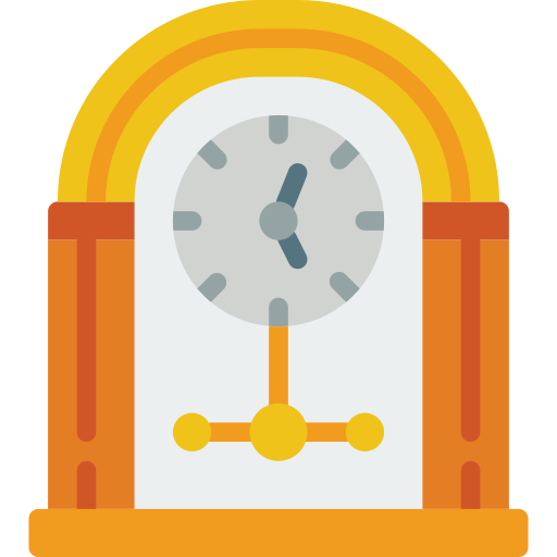 Clock Basic Miscellany Flat icon